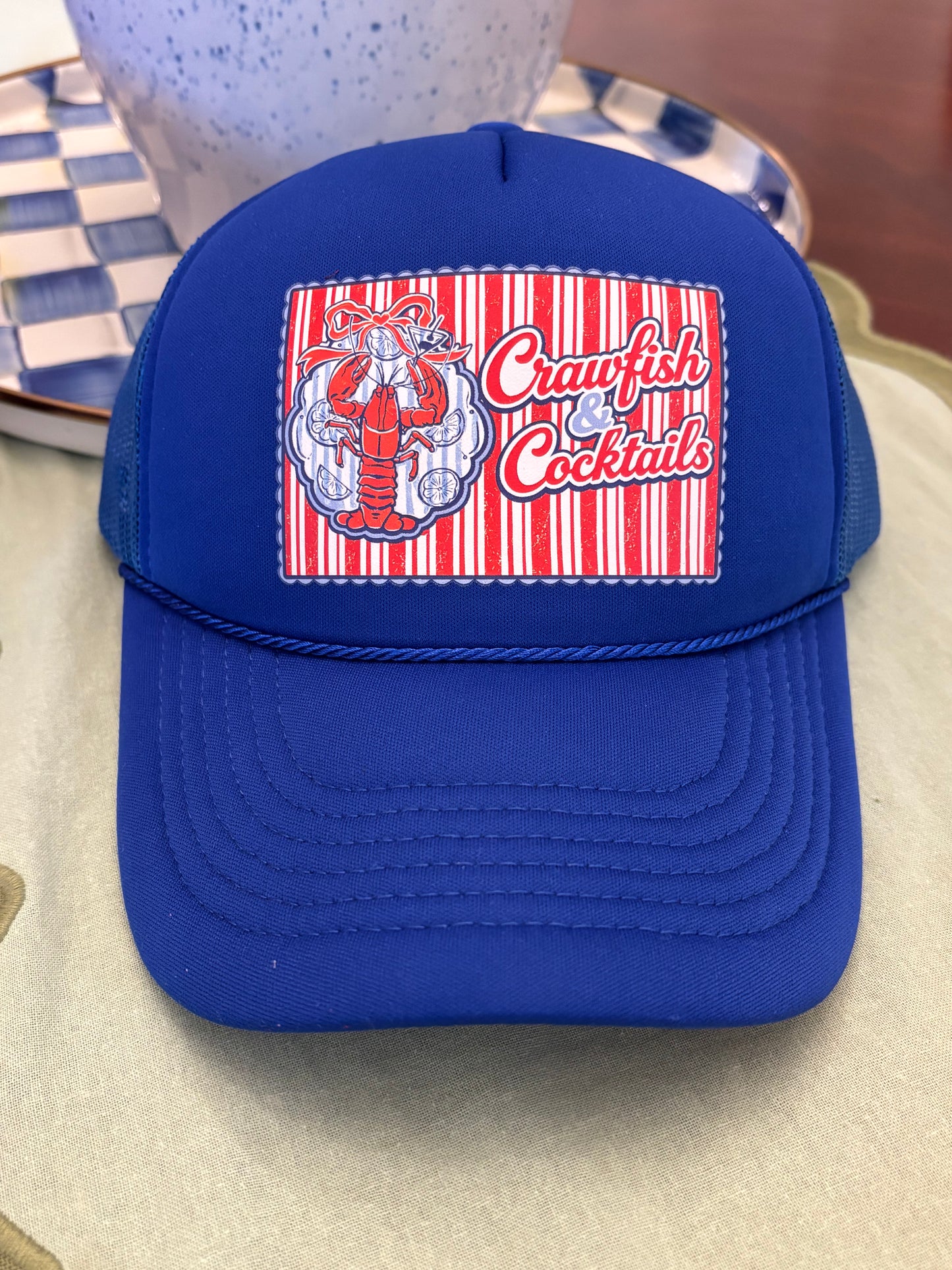 Crawfish & Cocktails Trucker Hat