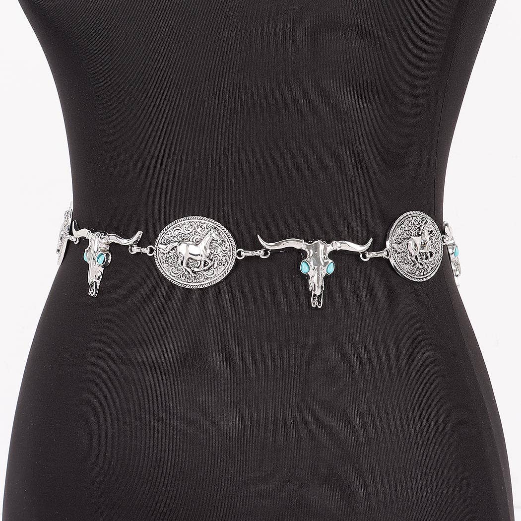Vintage Metal Chain Belt
