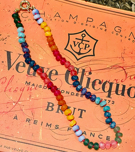 Multi Stone Necklace