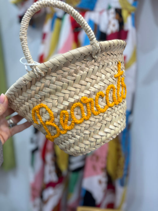 Bearcats Straw Bag