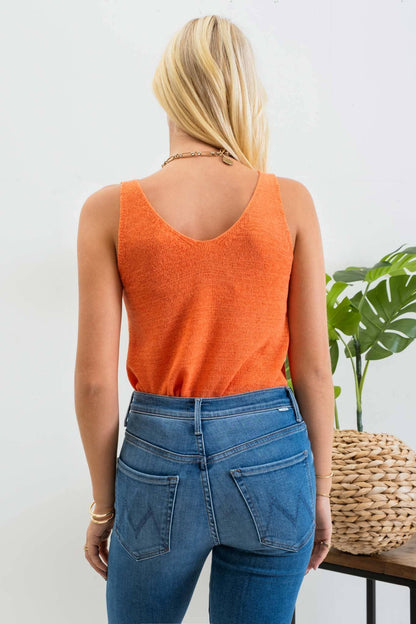 KNIT TANK TOP