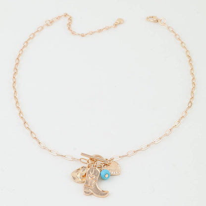 Wild West Charms Toggle Necklace