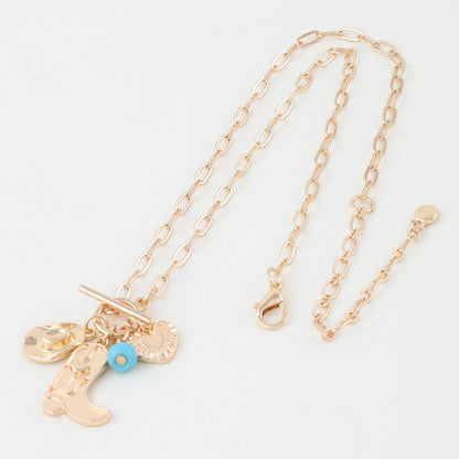 Wild West Charms Toggle Necklace