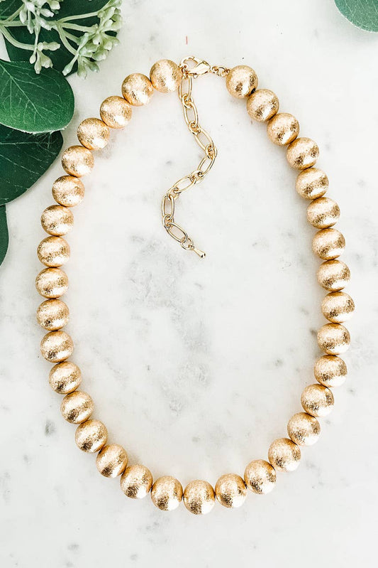 Beaded Statement Necklace