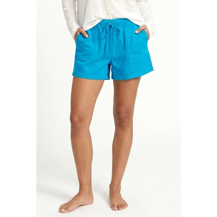 Patch Pocket Drawstring Shorts