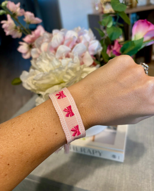 Bow Woven Bracelet