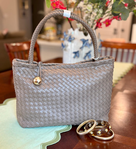Taupe Shoulder Bag