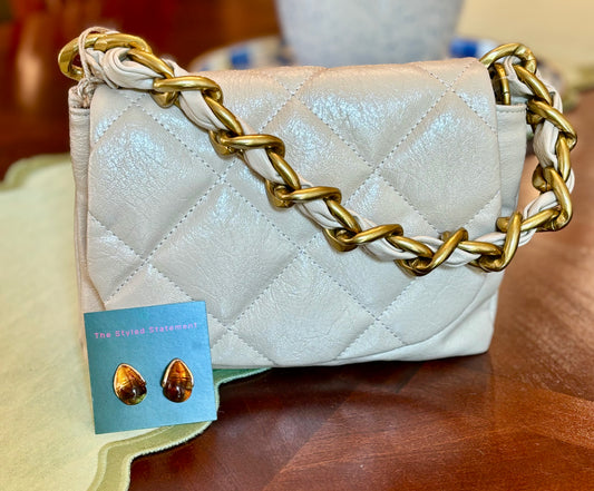 Ivory Chain Bag