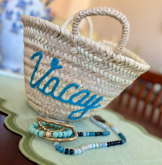 Vacay Straw Bag