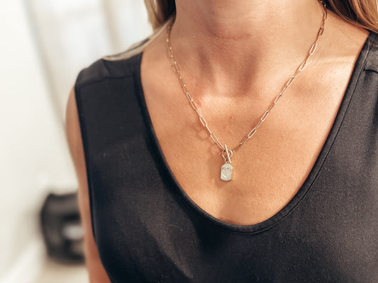 Paperclip Toggle Necklace