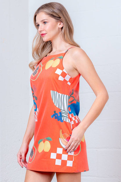 PRE-ORDER HALTER NECK A-LINE MINI DRESS