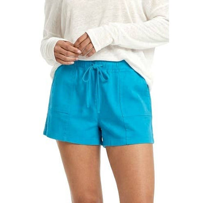 Patch Pocket Drawstring Shorts