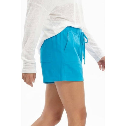 Patch Pocket Drawstring Shorts